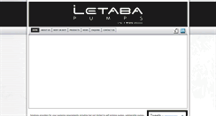 Desktop Screenshot of letabapumps.co.za